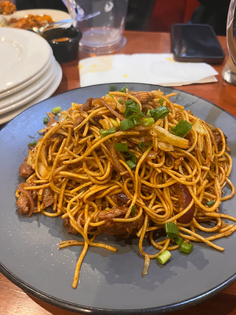 Chicken Chow Mein, The Kathmandu Cottage