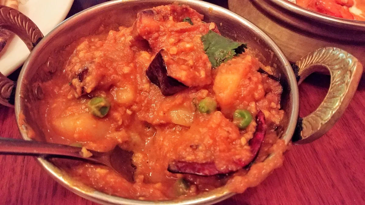 Eggplant Curry, The Kathmandu Cottage