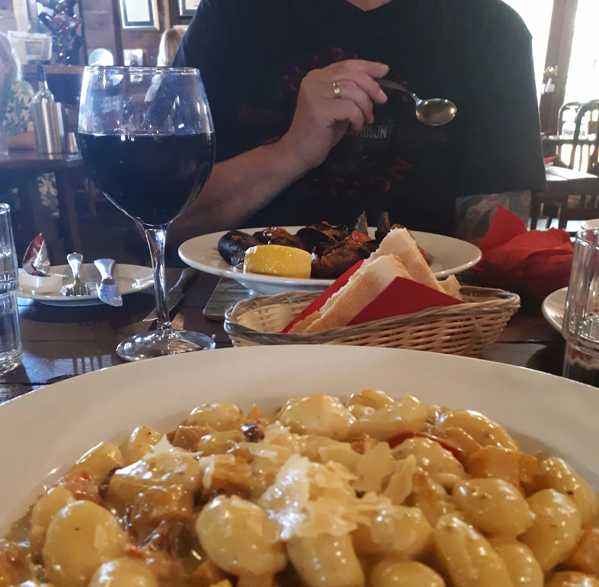 Pumpkin Gnocchi, Stringybark Cottage Winery & Restaurant