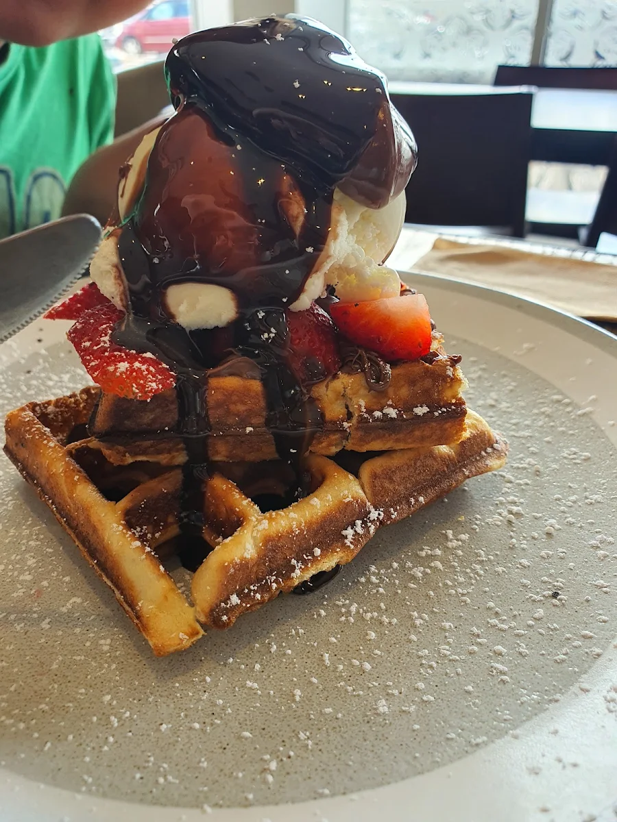 Waffles, Art de Cafe