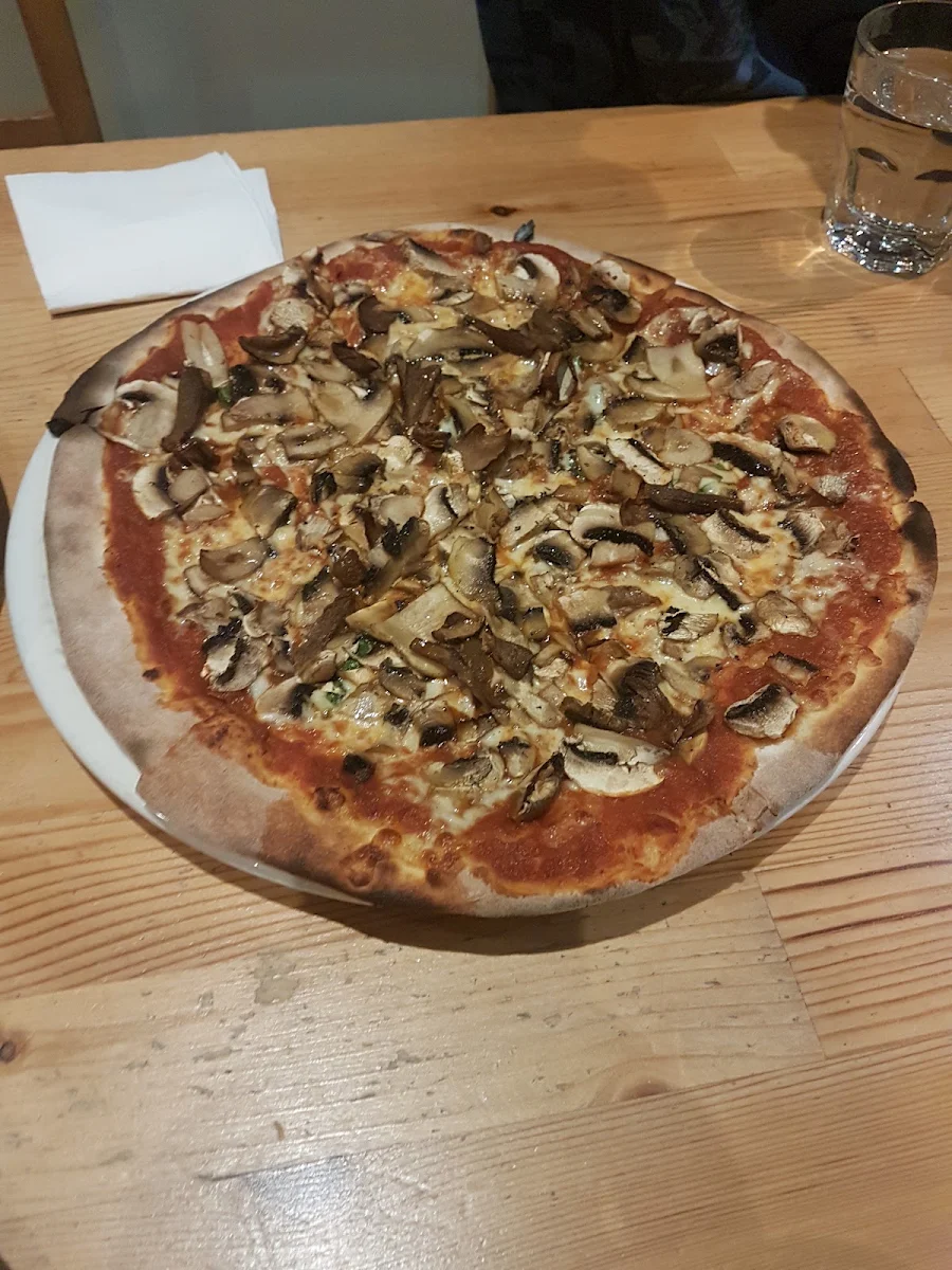 Fungi Pizza with Truffle Oil