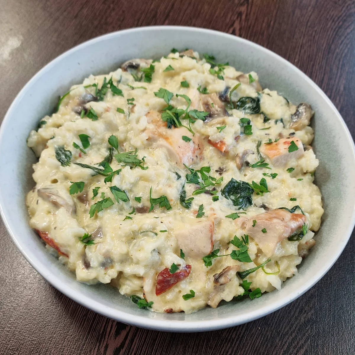 Chicken Risotto, Mama Mia Pizza And Pasta