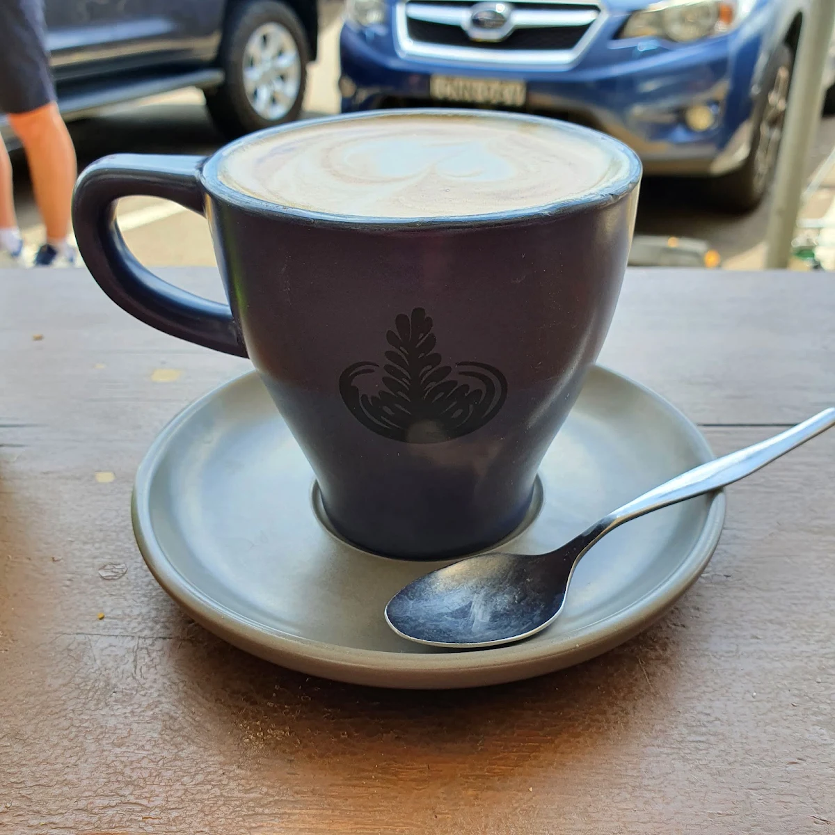 Large Flat White, The Old Civic Cafe & Diner