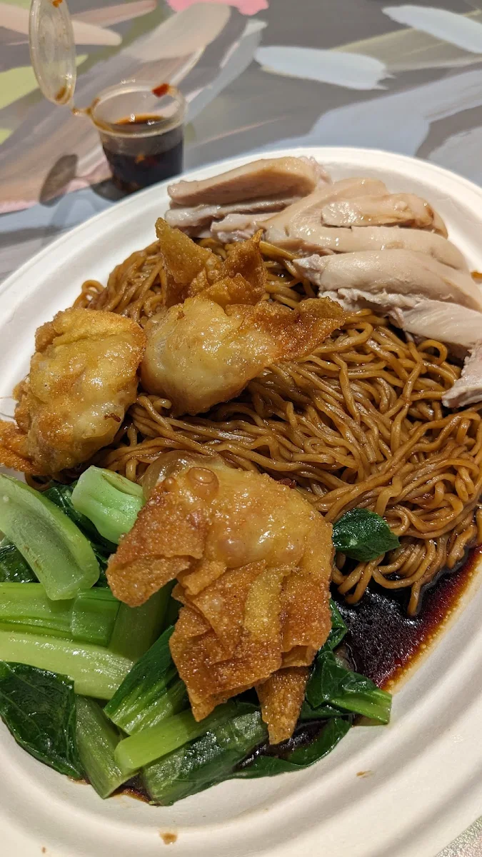 Wonton and Chicken Dry Noodle