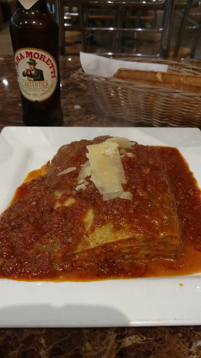 Lasagna, La Porchetta Restaurant Sale