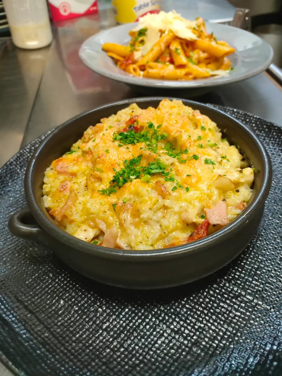 Chicken Baked Risotto, Iimis Traralgon - Cafe Restaurant & Cocktail Bar
