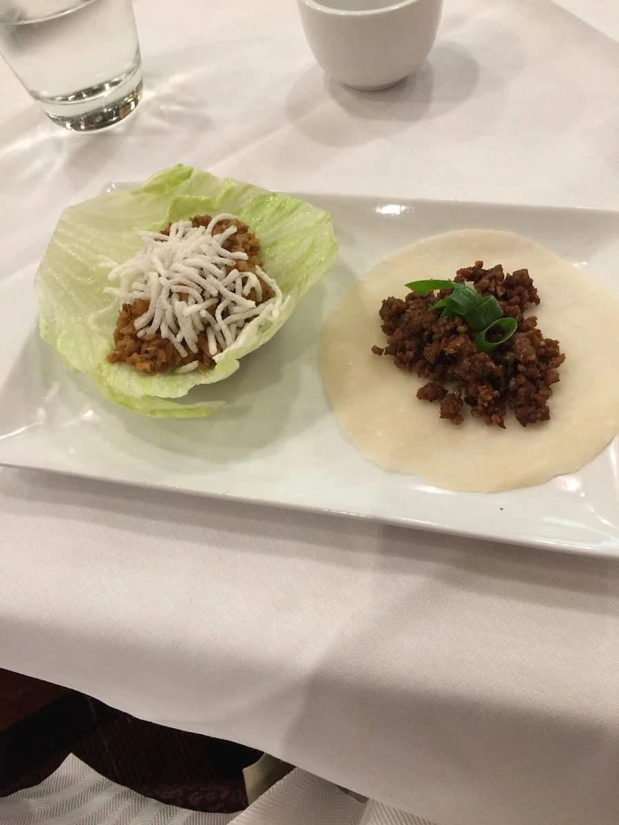 Chicken Sang Choy Bow, Fortune Village Chinese Restaurant