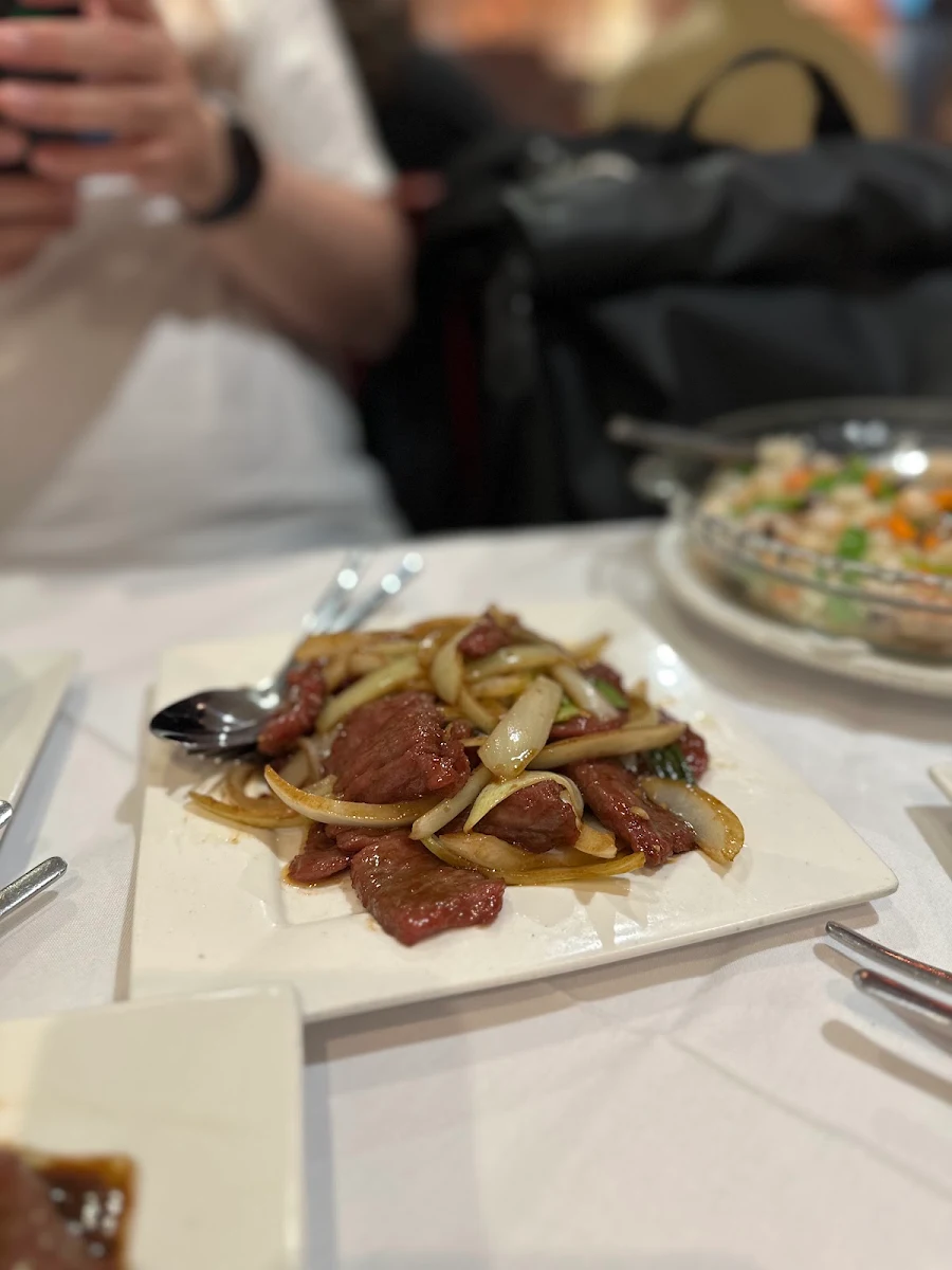 Mongolian Lamb, Fortune Village Chinese Restaurant