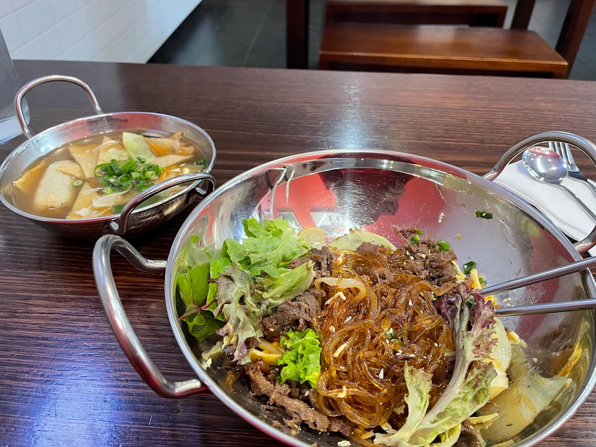 Japchae, Sinjeon K-Street Food Hawthorn