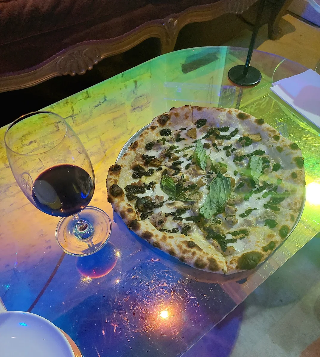 Pulled Pork Truffle Pizza, King Somm