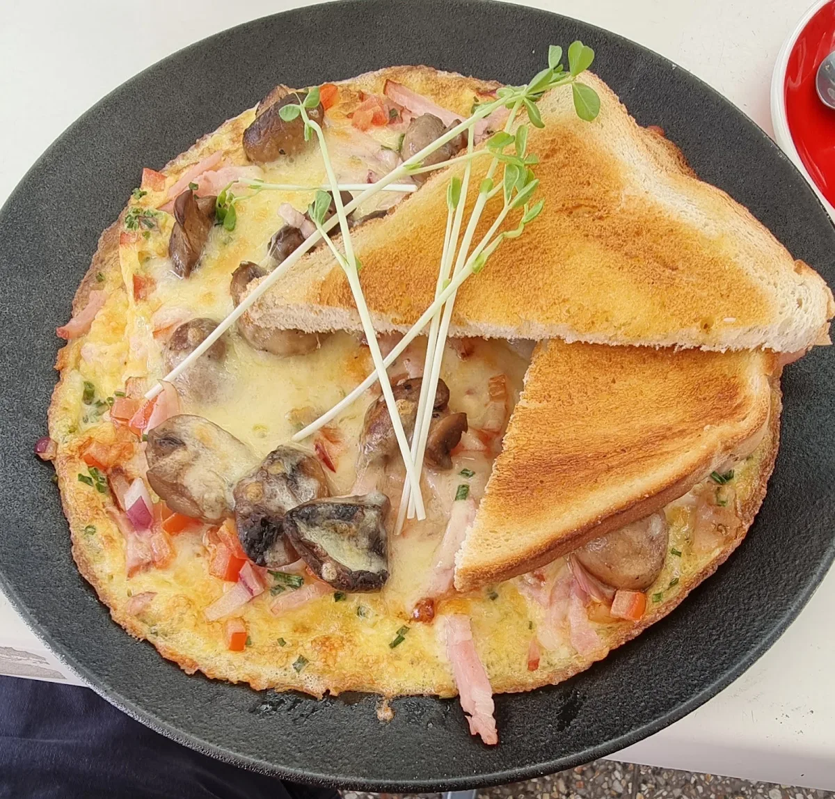 Omelette, Cafe Venice