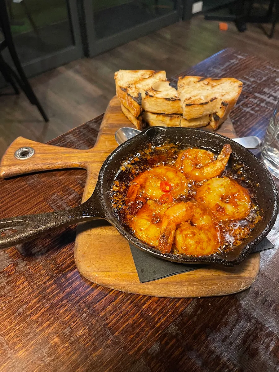 Sizzling Chilli Prawns