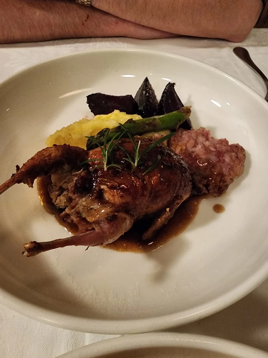Quail, Masani Italian Dining & Terrace