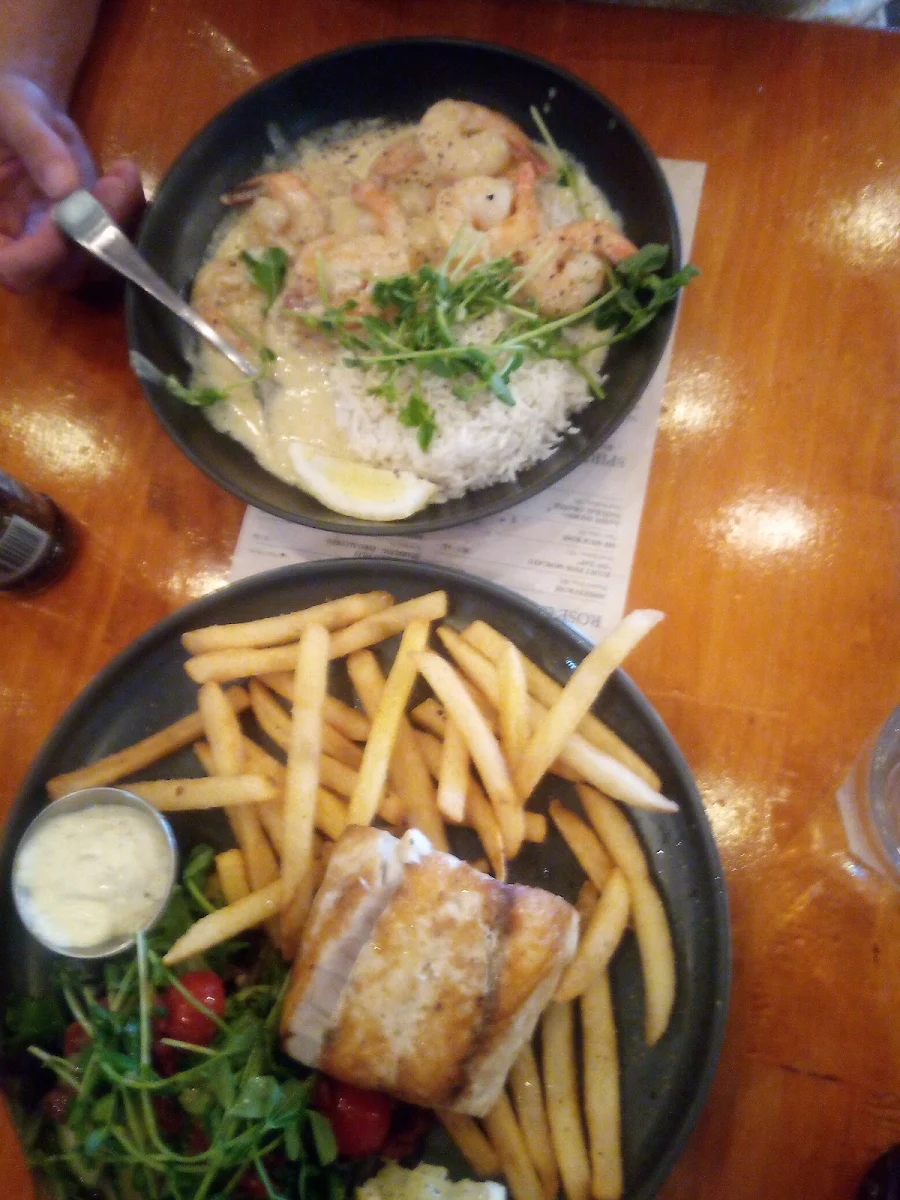Creamy Garlic Prawns GF