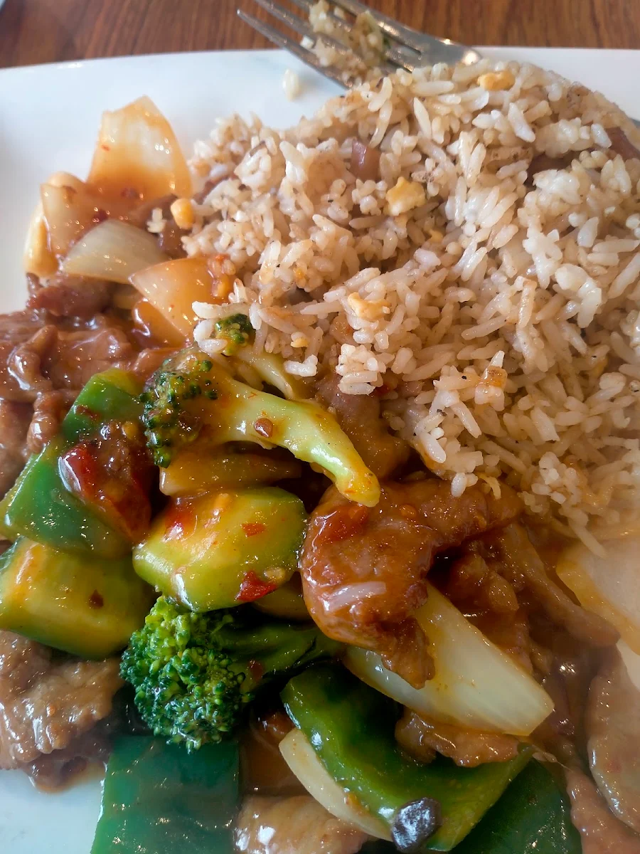 Pepper Beef Fried Rice, Mr So Chinese Restaurant