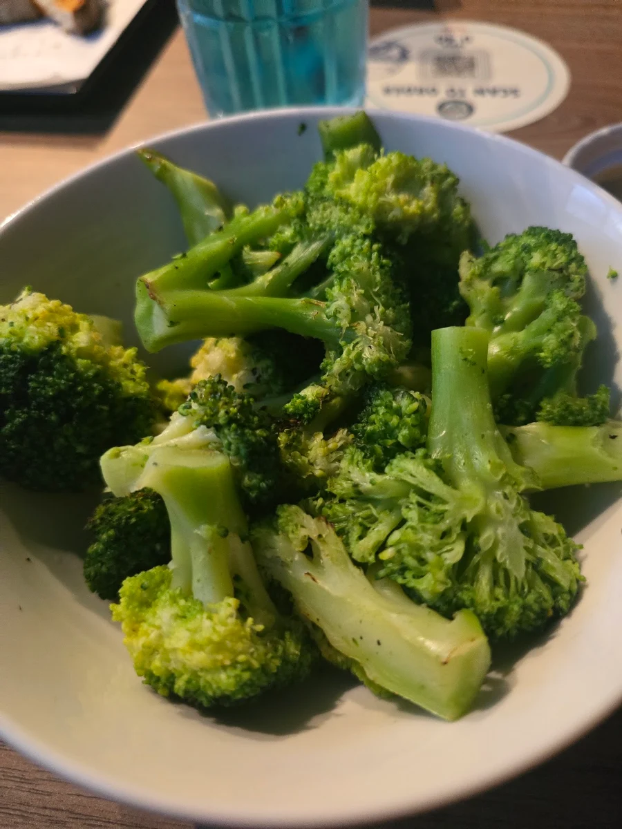 Grilled Broccoli, The Yankee's Restaurant & Bar - Melbourne CBD