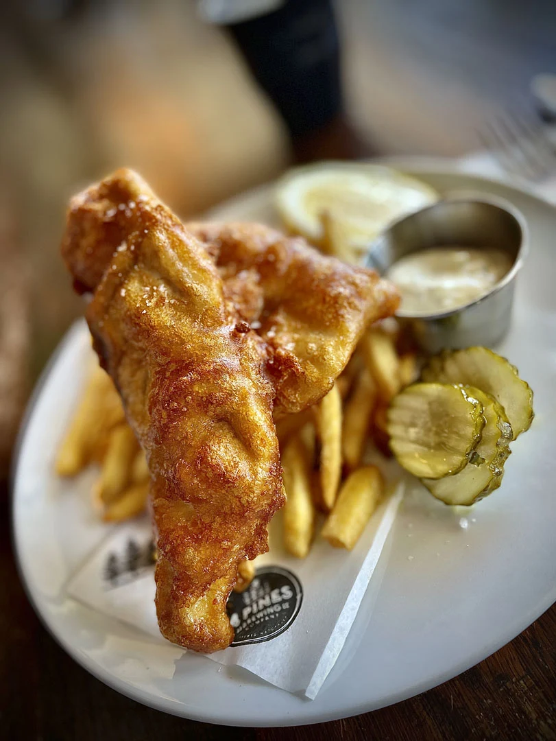 Fish & Chips, 4 Pines Brew Pub Manly