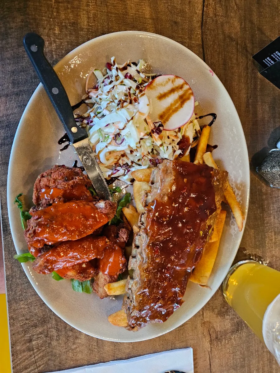BBQ Ribs and Wings