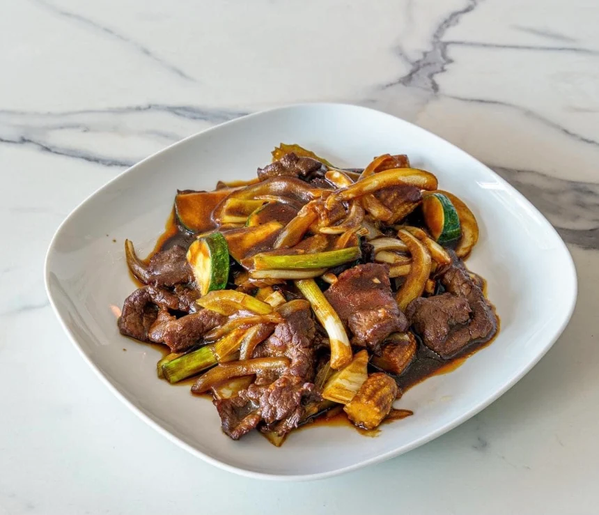Beef Black Bean, Super Wok Chinese Takeaway