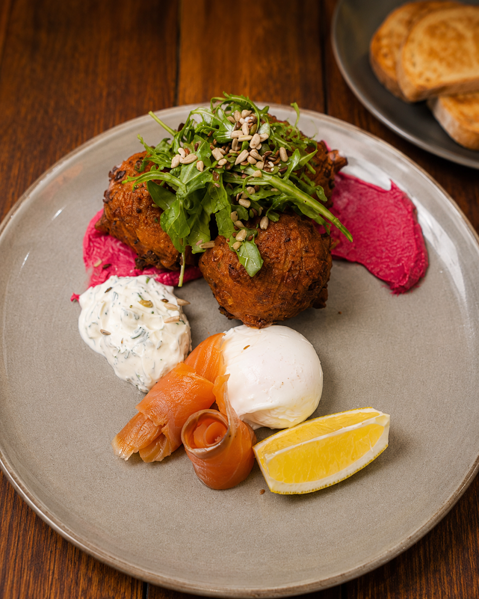 Platform Fritters, The Train Yard cafe & Events space
