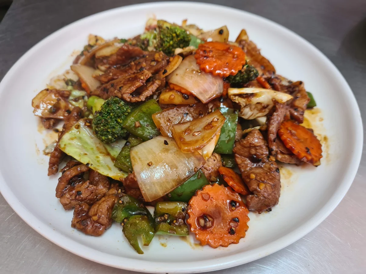 Black Bean Sauce Mixed Vegetable