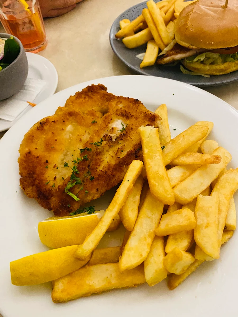 Chicken Schnitzel Wrap