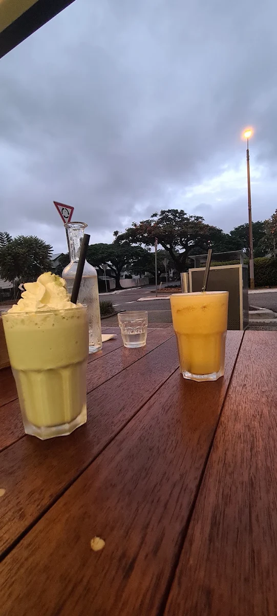 Matcha Latte, MK Cafe & Restaurant Bar New Farm