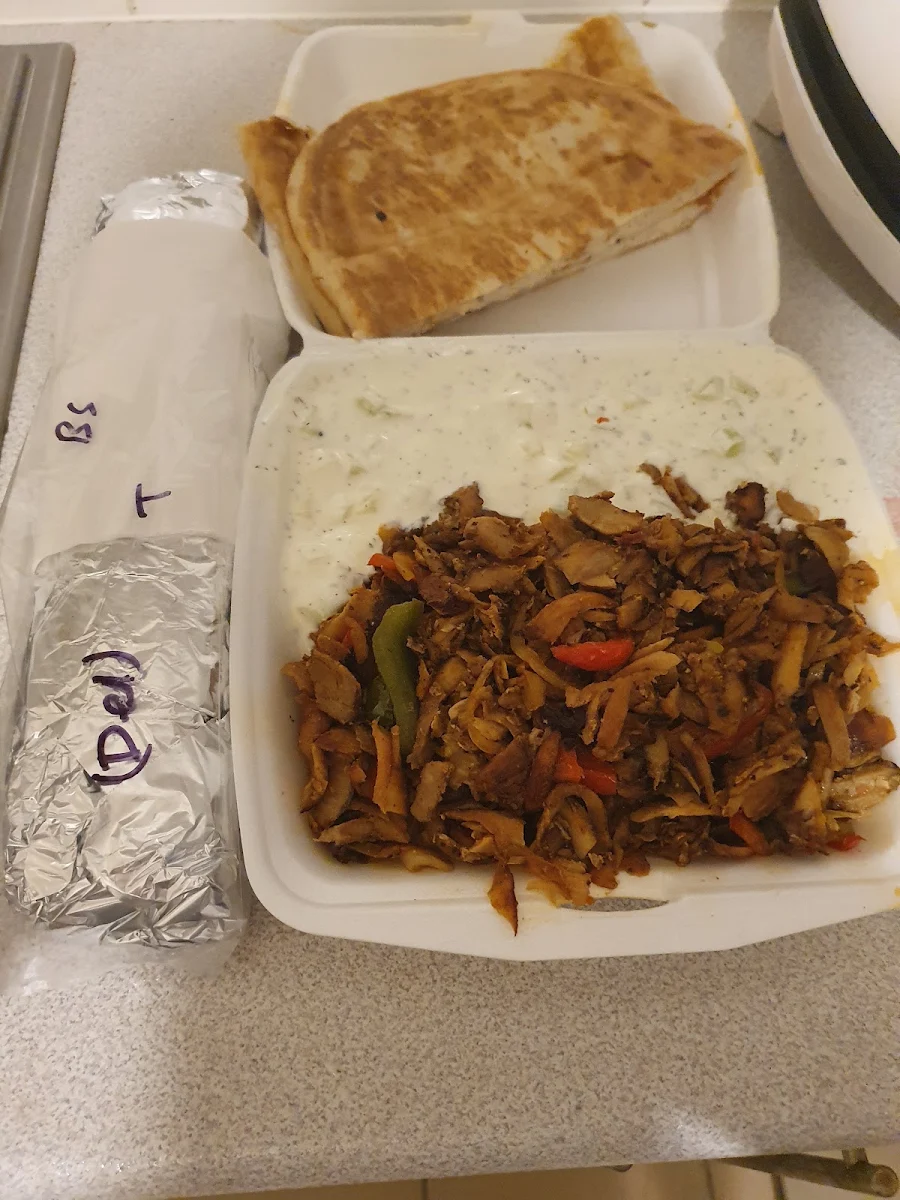 Turkish Stir Fry and Jumbo Kebab