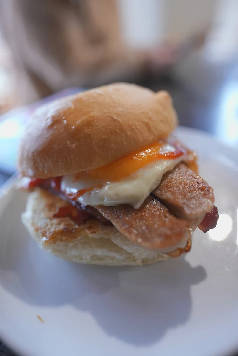 Bacon and Egg Roll