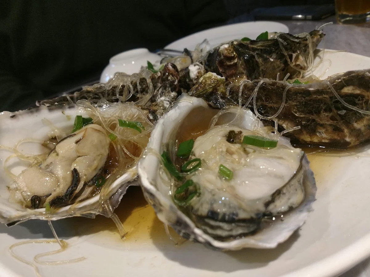 Oysters with XO Sauce