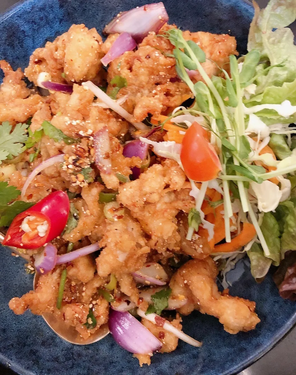 Crispy Larb Chicken, Saowanee's Place Thai Restaurant