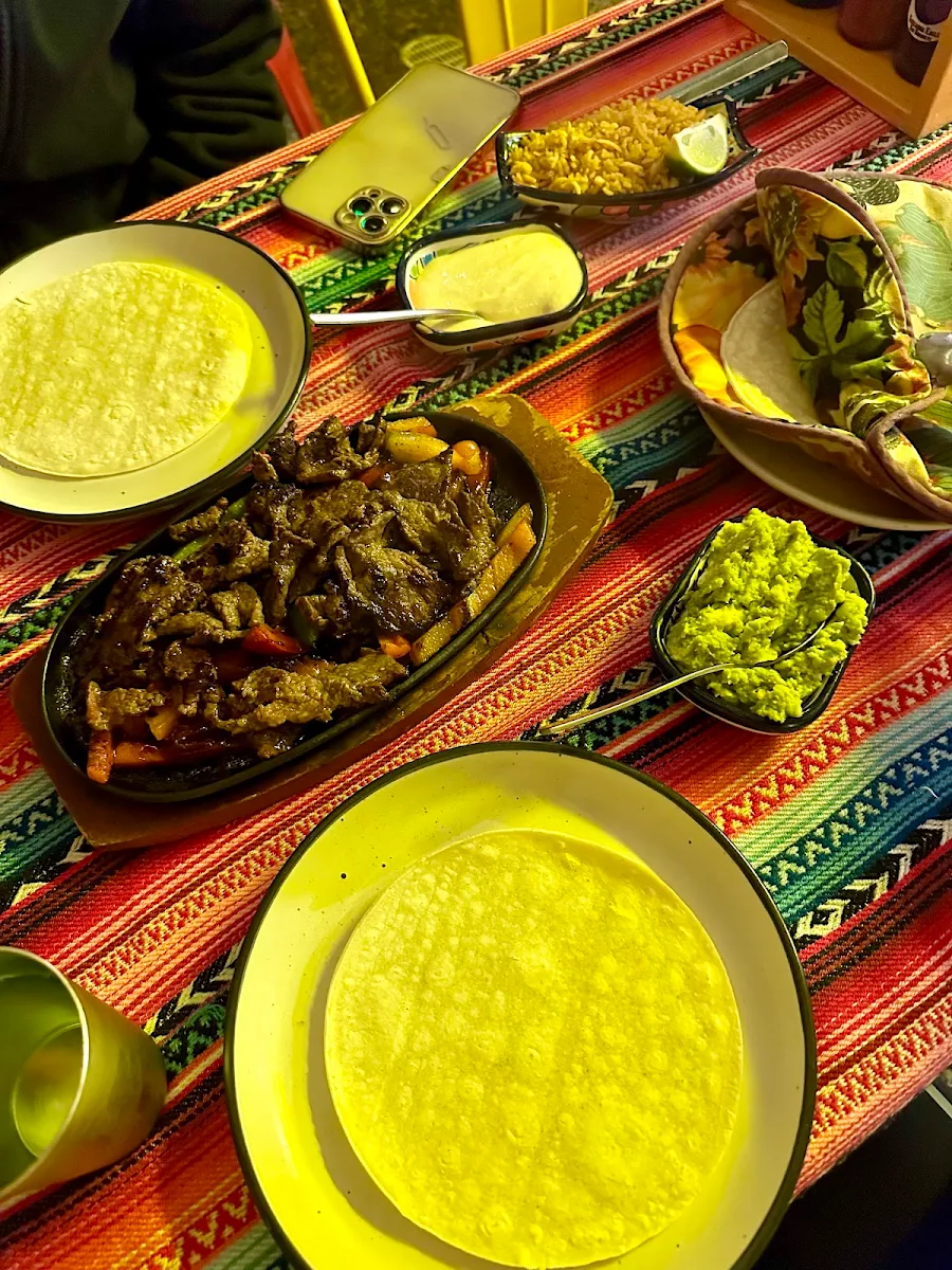 Beef Fajitas, El Burro Cantina