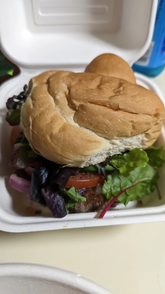 Beef Burger, Nannygai on the Hill