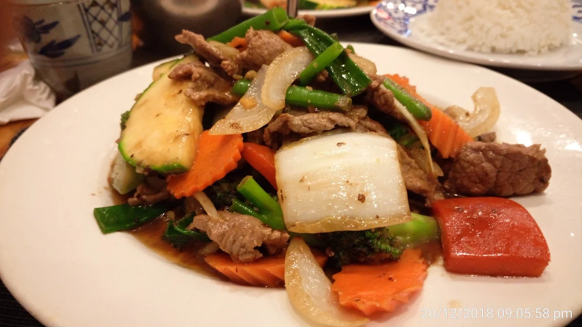Beef Something, GU Thai Studio Kitchen