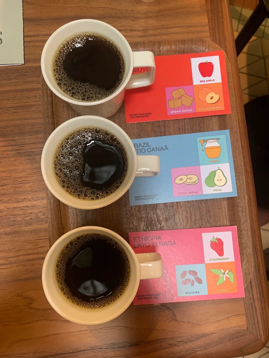 Batch Brew Flight, Stitch Coffee QVB