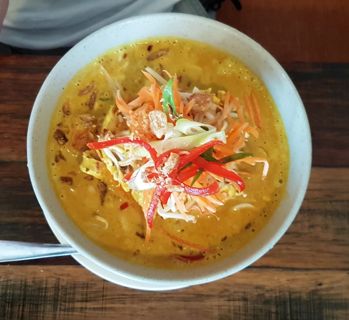 Chicken Laksa, Thai Thyme Express