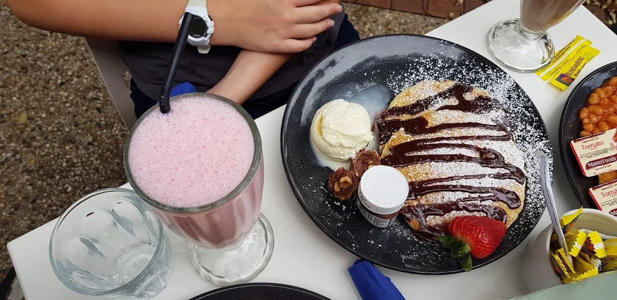 Nutella Pancake Stack, Pancake Place