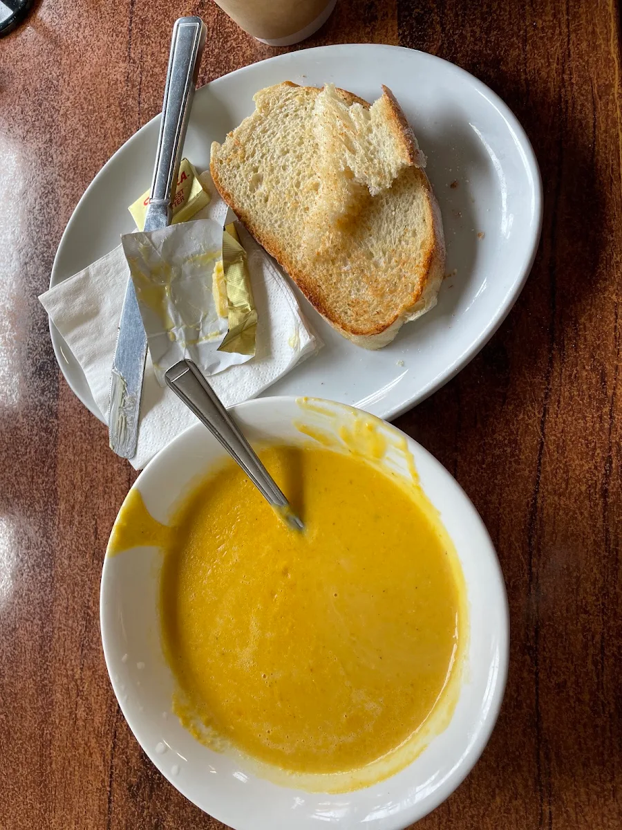 Pumpkin Soup, Gullivers cafe