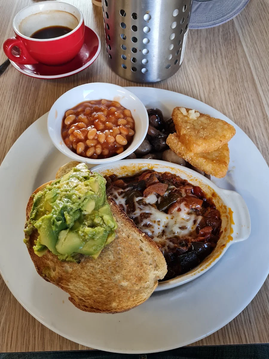 Vegan Breakfast, Gullivers cafe