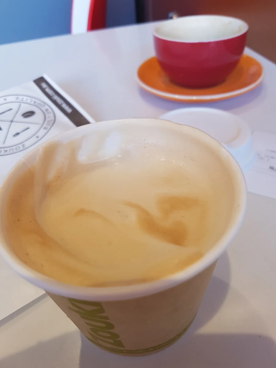 Flat White, Centenary Cafe By Zouki