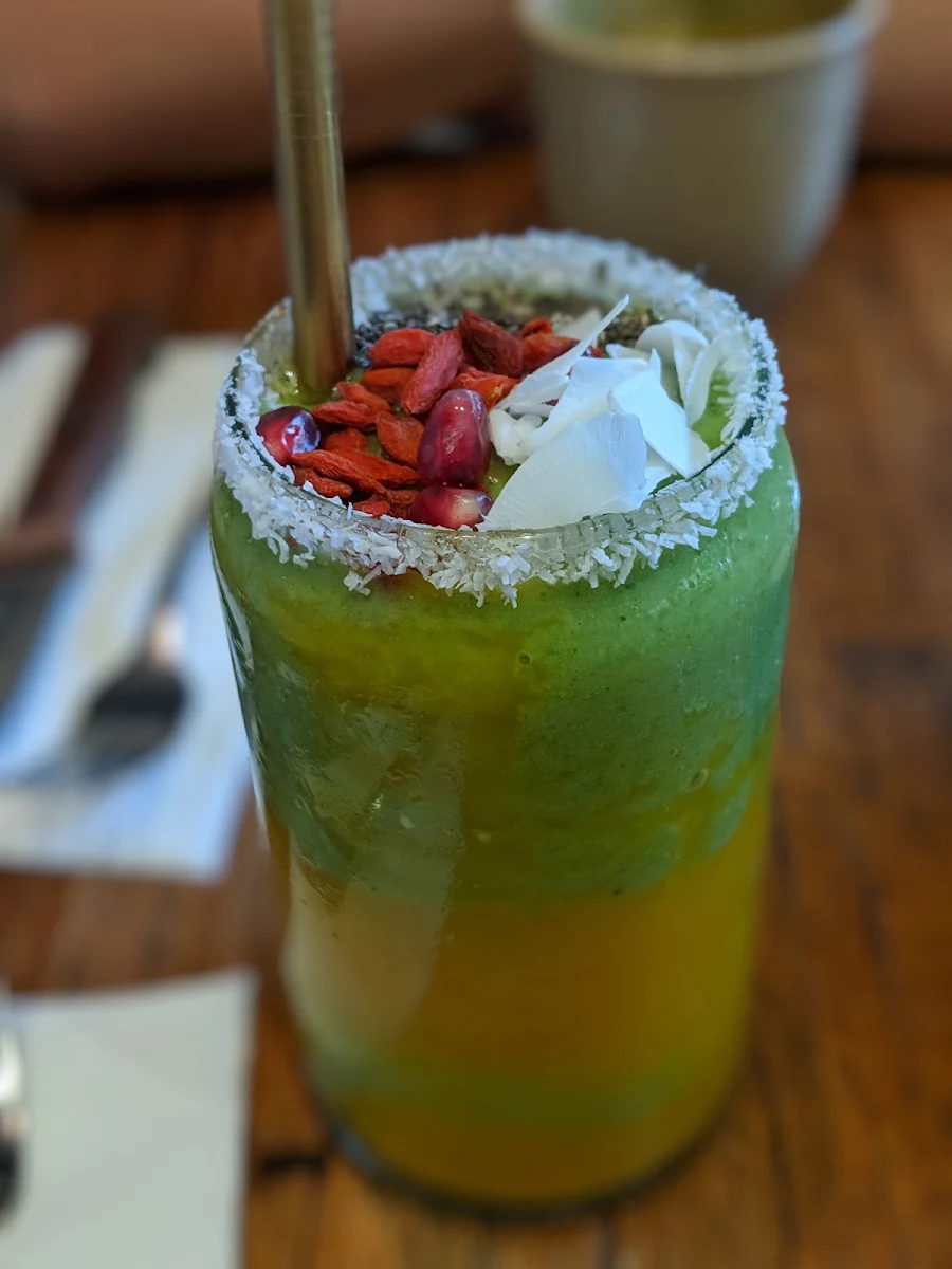 Green Smoothie, Top Paddock Cafe
