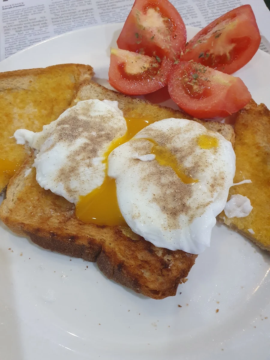 Poached Eggs on Toast