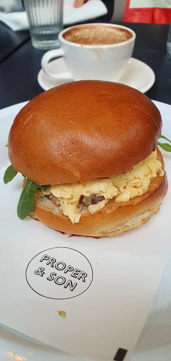 Pork Bacon Egg Roll, Proper & Son