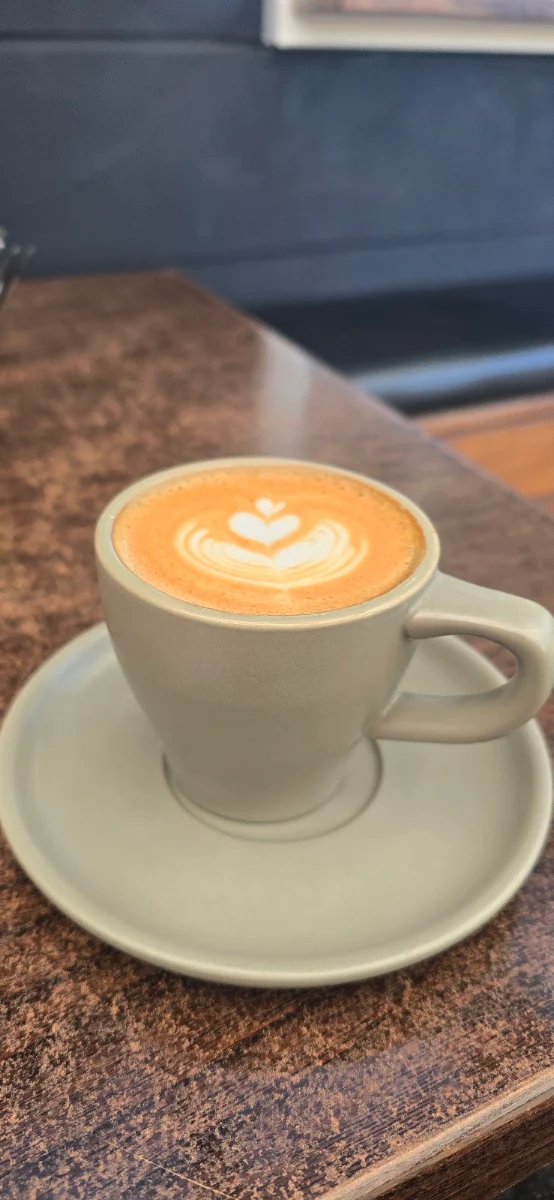 Latte, The White Rabbit Cafe, Bar and Grill