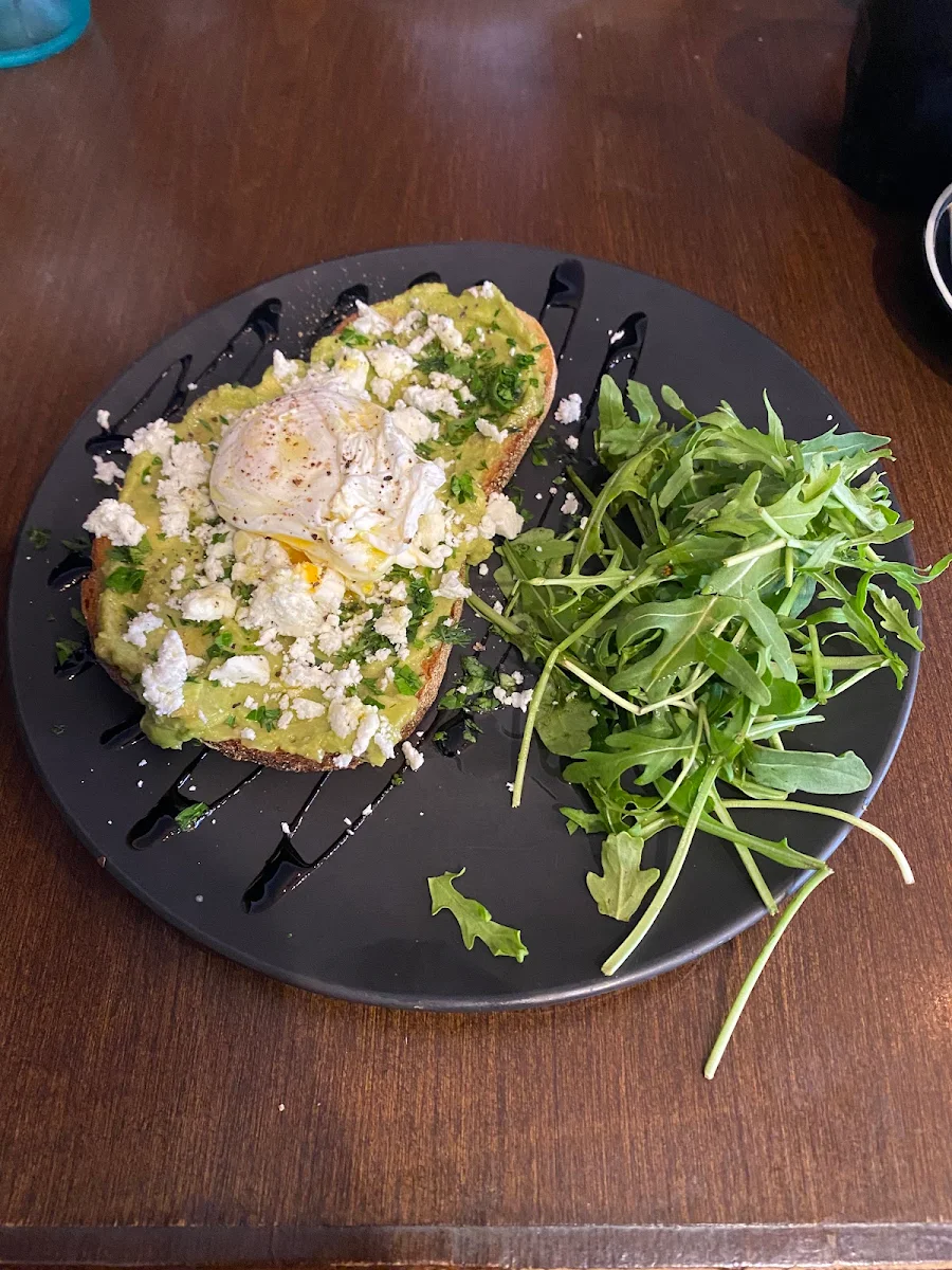 Smashed Avocado, The White Rabbit Cafe, Bar and Grill
