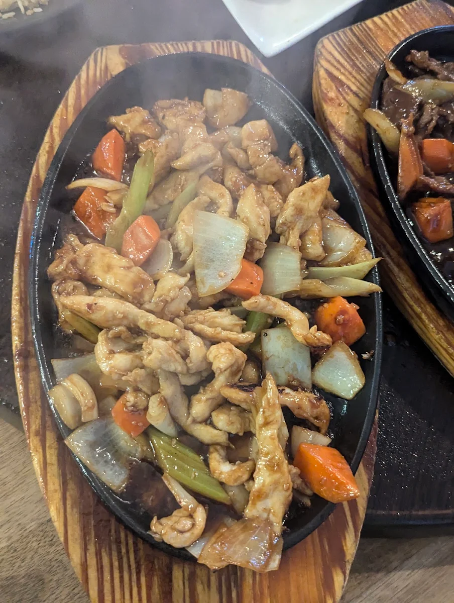 Sizzling Mongolian Chicken
