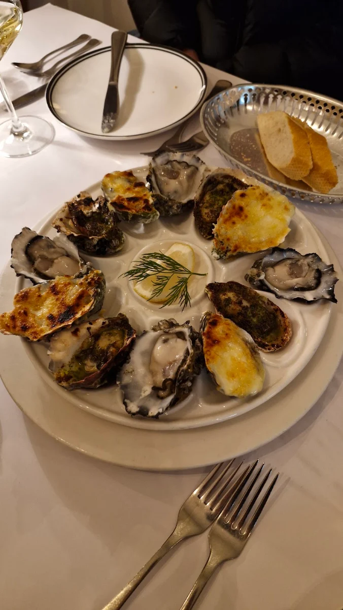 Oysters with Garlic