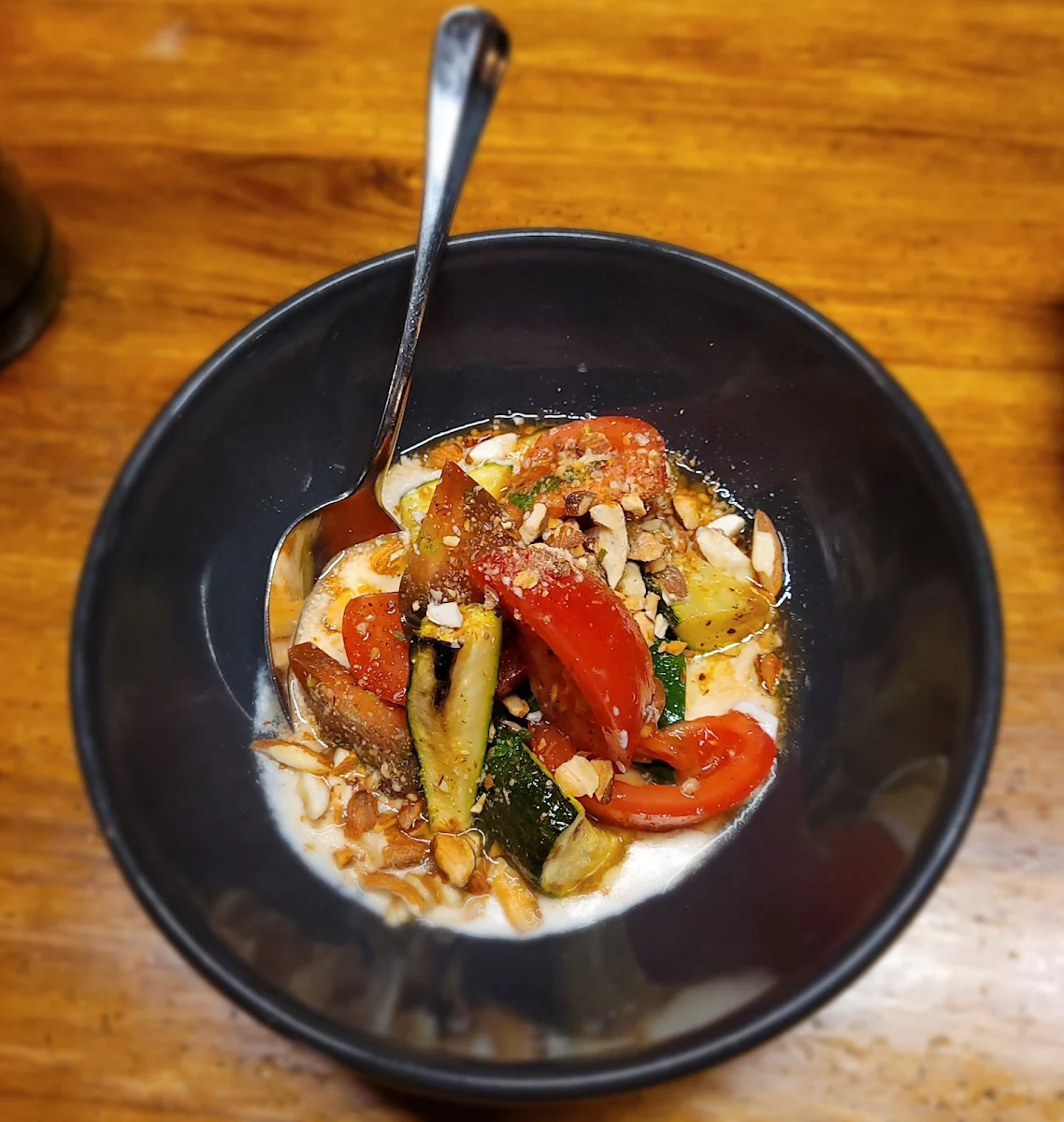 Heirloom Tomatoes Zucchini Oregano & Ajo