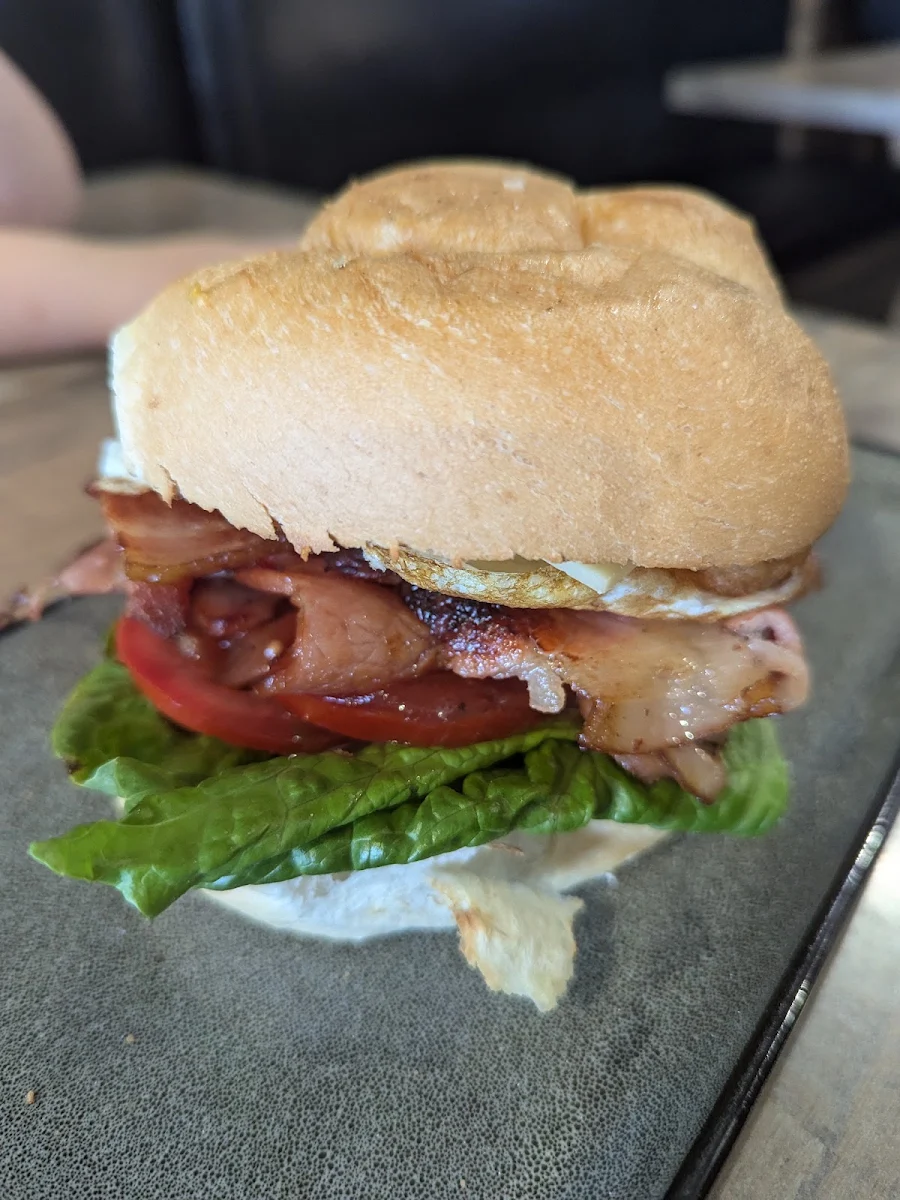 Egg and Bacon Roll