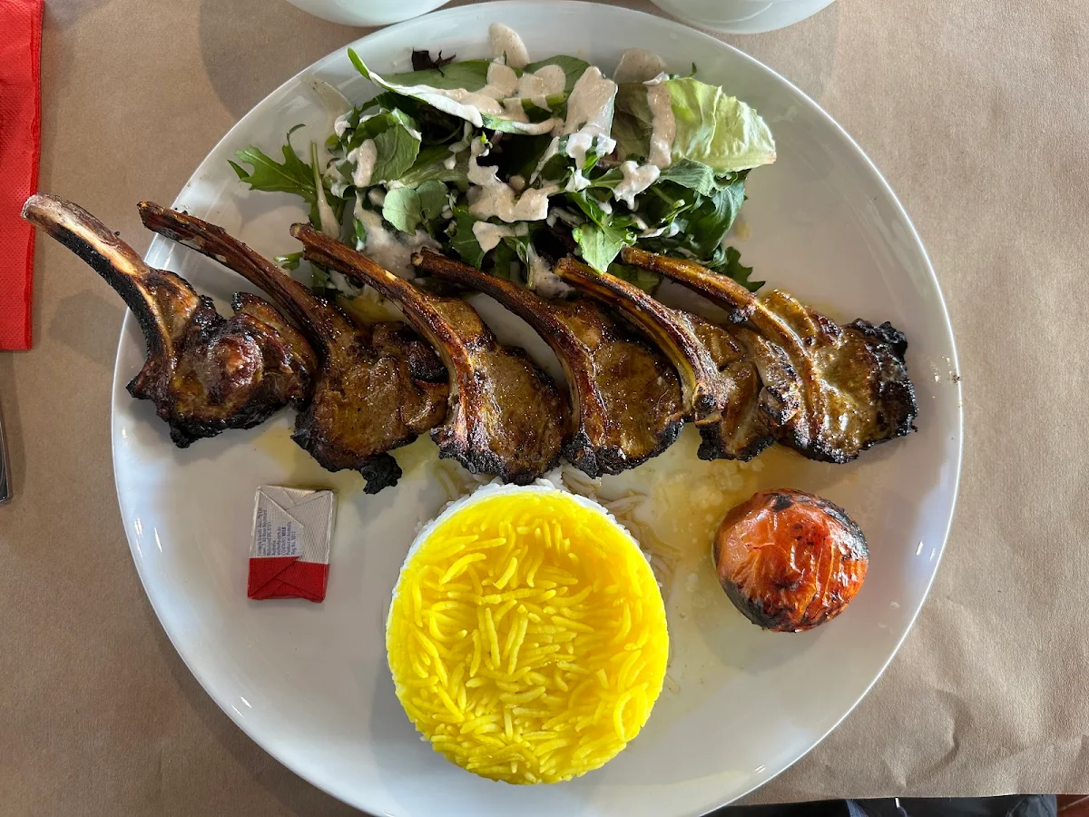Lamb Cutlets, Pardis Restaurant- Persian Cuisine